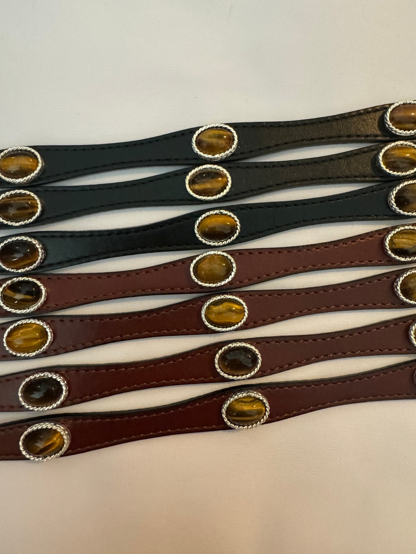 Small leather bands