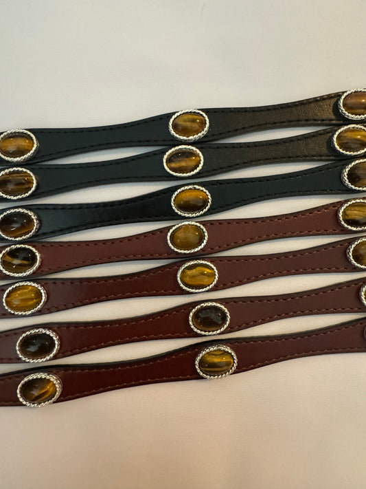 Small leather bands