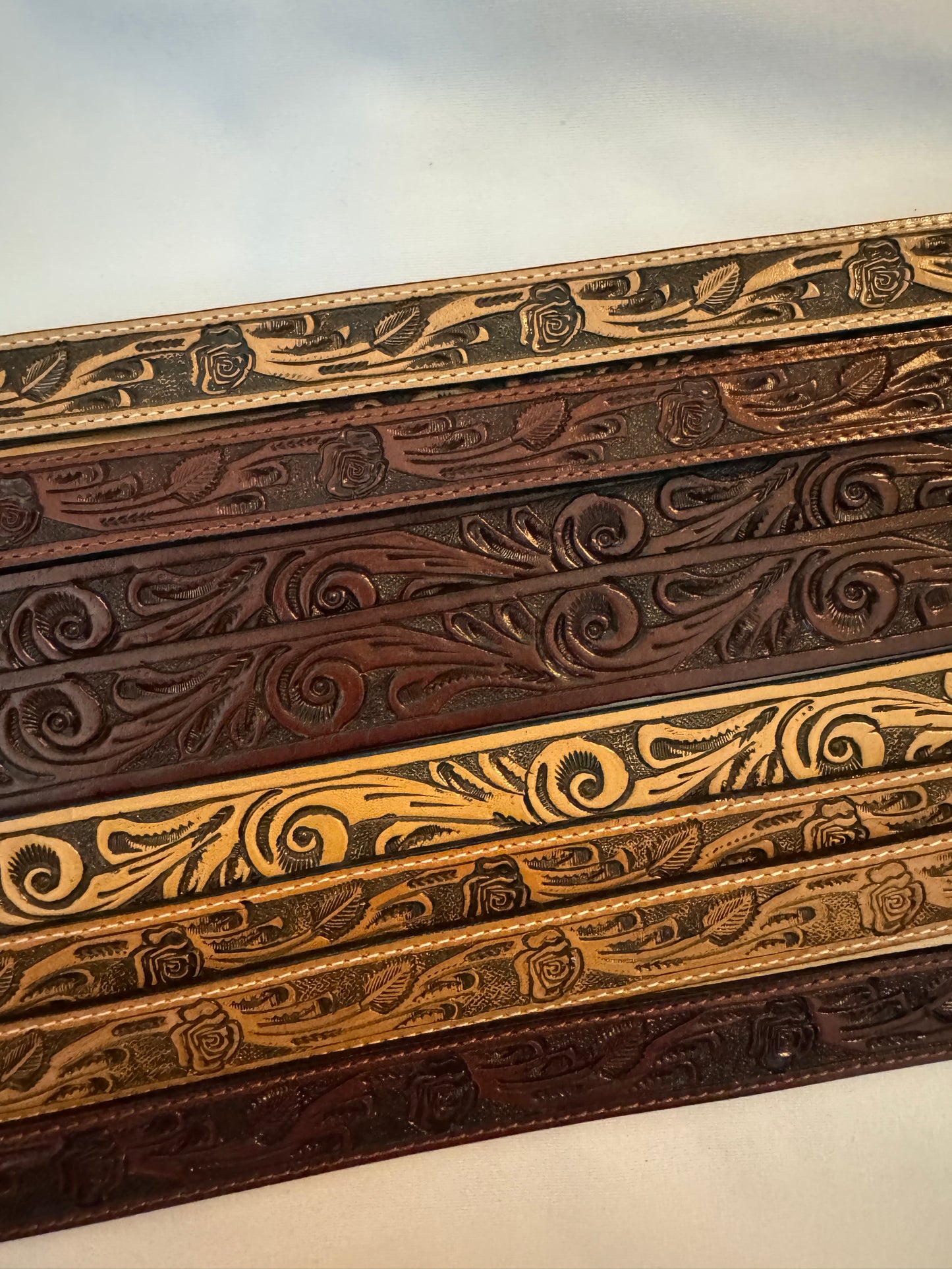 Large leather bands